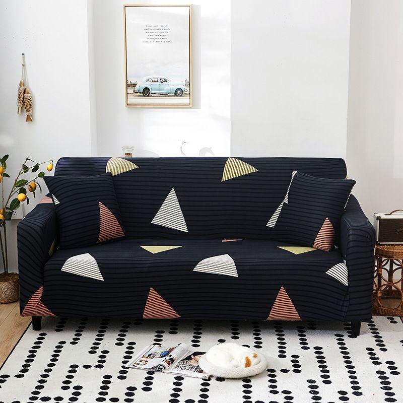 Стильный и мягкий эластичный чехол для дивана в гостиную Funda Couch Case с отличной эластичностью
