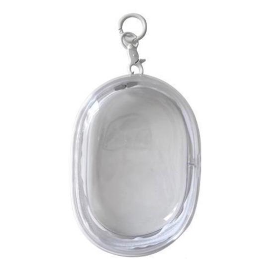 Data Cable Charger Storage Bag Transparent Design Waterproof Lightweight Easy Access Headphone Storage Bag with Zipper