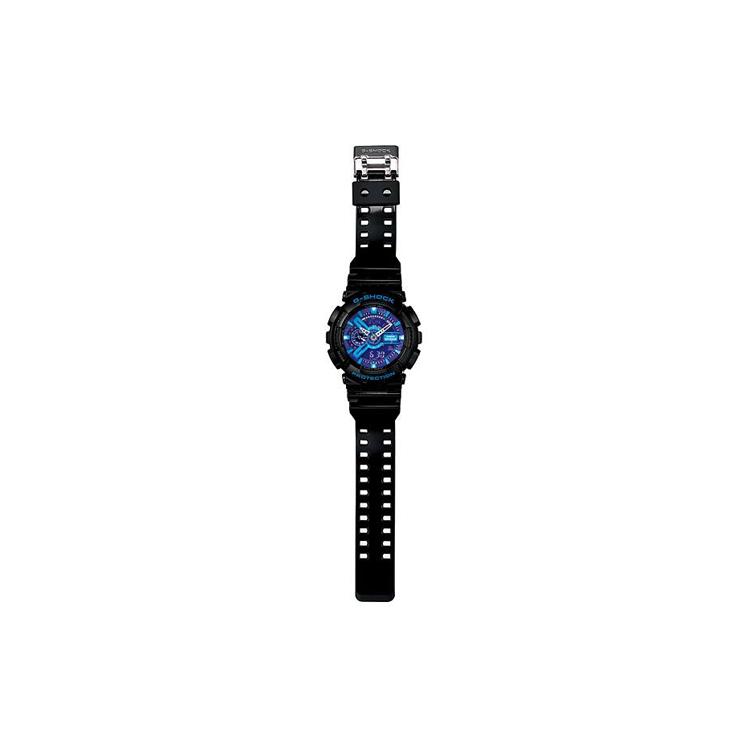 Casio Мужские часы с двойным дисплеем (жидкокристаллический/аналоговый) Серия Синие часы GA-110HC-1AJF GA-110HC-1AJF