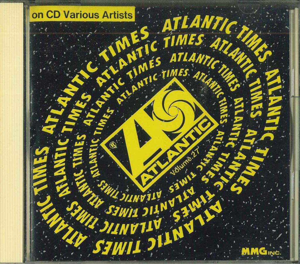 CD VARIOUS - Atlantic Times In CD Vol.27 ASCD42 WARNER MUSIC 1992 Japan Pop Used