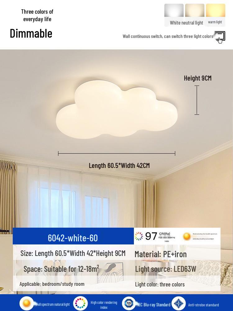 Теплый Романтичный Потолочный Светильник из Массива Дерева с Цветами для Детской или Главной Спальни