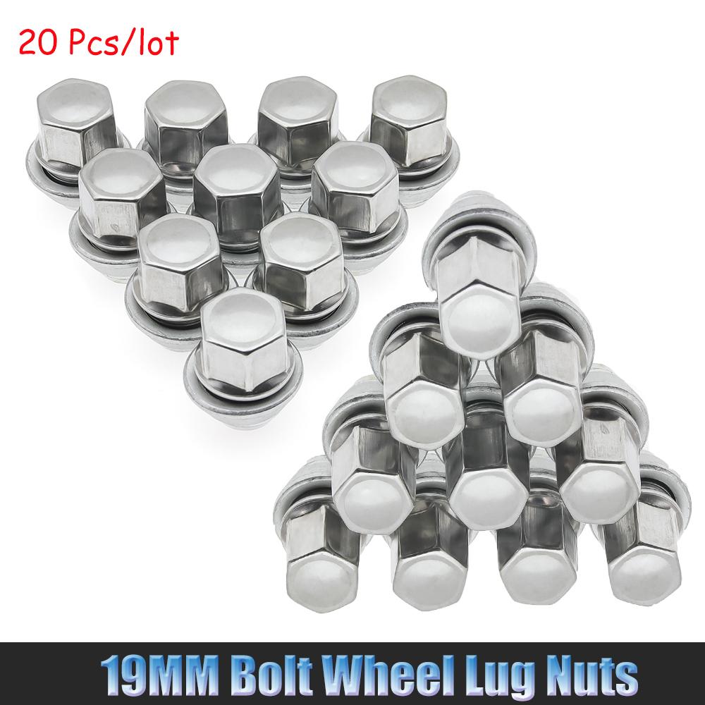 Гайки для автомобильных колес, болты из легированной стали, шпильки для шин Ford Fiesta Mondeo C-Max Focus 19 мм, винты для шин M12x1,5 SFN-12150033