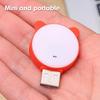 Прекрасный кот, USB перезаряжаемый ночник, прикроватная ночная лампа для спальни, голосовое управление, пульт дистанционного управления для детей, подарок для ребенка LM