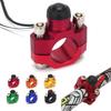CNC Motorcycle Universal Stop Start Kill Switch Button With Rotating Bar Clamp Suitable For YZF WRF CRF EXC XCF 125 250