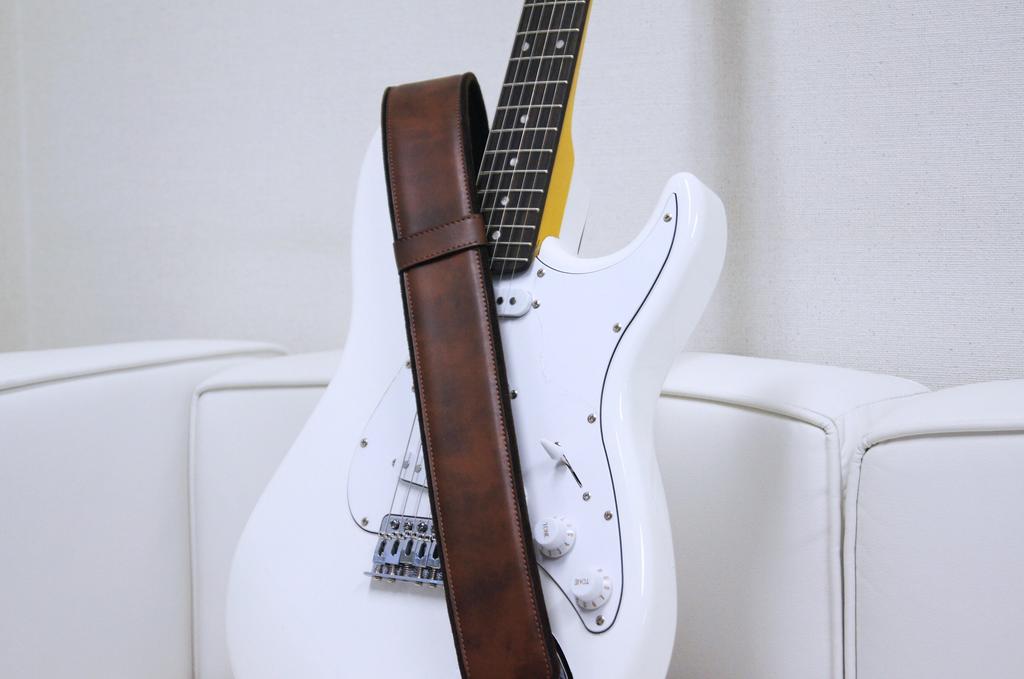 STRAPS Guitar Width Length Brown RightOn! Strap, 6cm, 95-150cm, Charm,