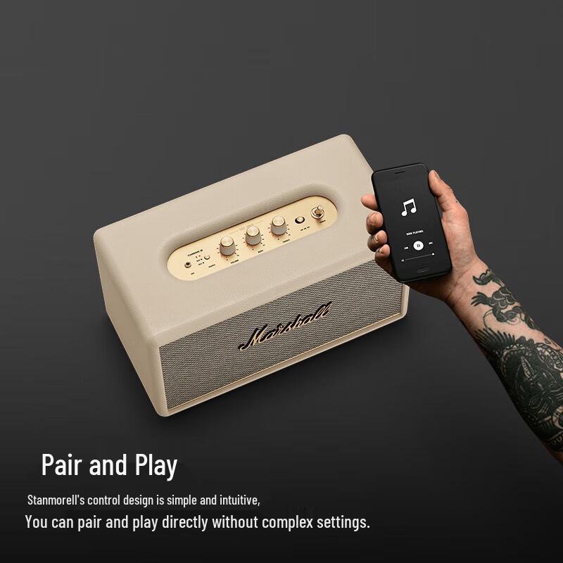 Marshall Bluetooth-колонка для дома Stanmore III, китайская вилка (адаптер в комплекте)