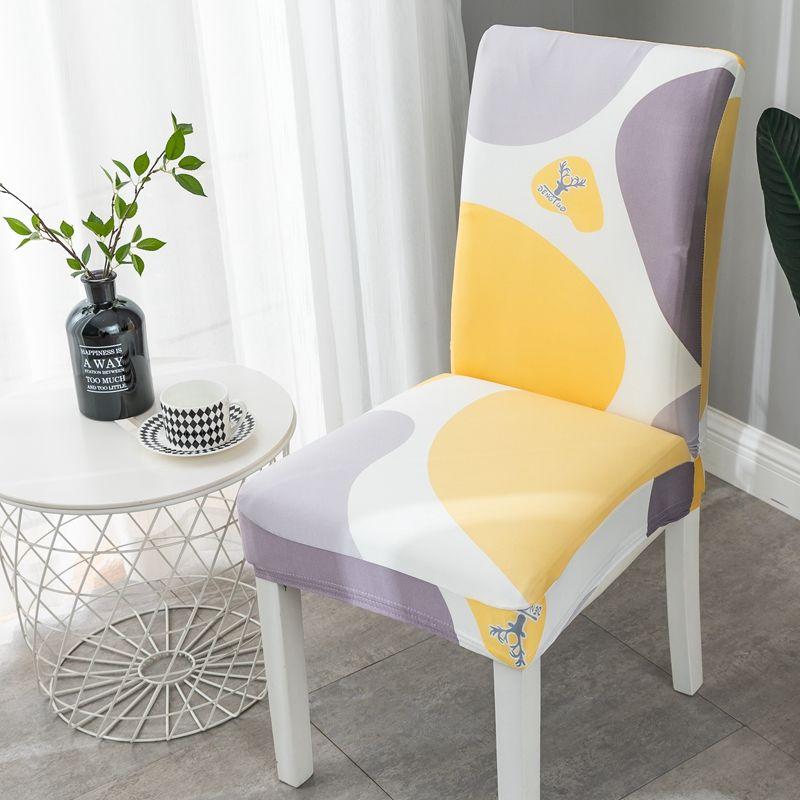2 шт., чехлы на стулья, универсальный бытовой чехол на стул, эластичный комплект подушек для обеденного стула, чехол для сиденья, чехол для стула