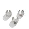 3Pcs Colorful Zircon Crystal Wide Rings Set for Men Women Vintage Metal Elegant Inlaid Rhinestone Finger Rings Jewelry Gifts