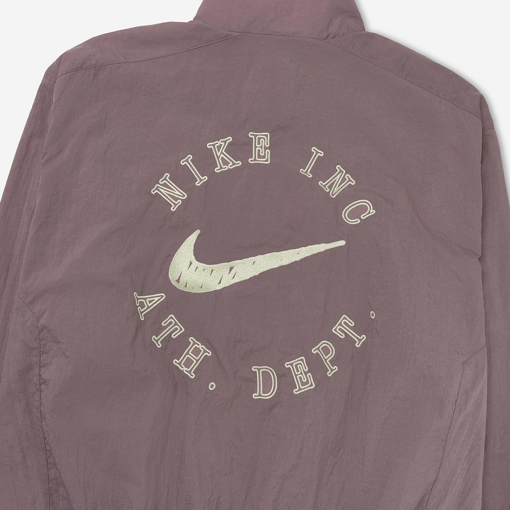Nike Club Swoosh Удобная Модная Простая Универсальная Куртка Мужская Куртка Серая Розовая HV6918-204