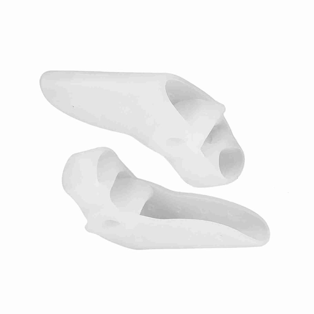 2 пары гелевых разделителей пальцев ног для коррекции вальгусной деформации молоткообразных пальцев ног, уход за ногами