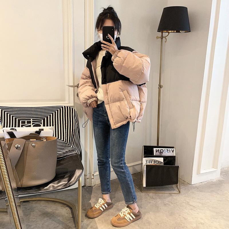New bread clothes, short down cotton-padded clothes, women's loose winter coat, small cotton-padded jacket.