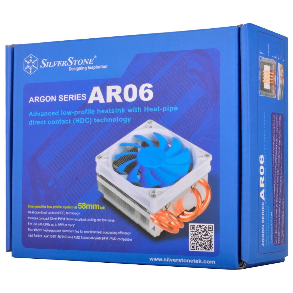 SilverStone Argon Series CPU Cooler SST-AR06