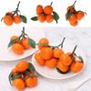 Kitchen Artificial Tangerine Supplies Parts Display Realistic Simulated