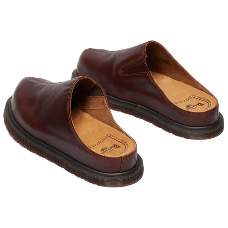Dr. Martens Кроссовки унисекс San Mule со вкусом ириски, коричневые 41615200