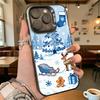 Жесткий чехол для iPhone 16 15 14 13 12 11 Pro Max Mini с рождественскими элементами, противоударный, защита от царапин