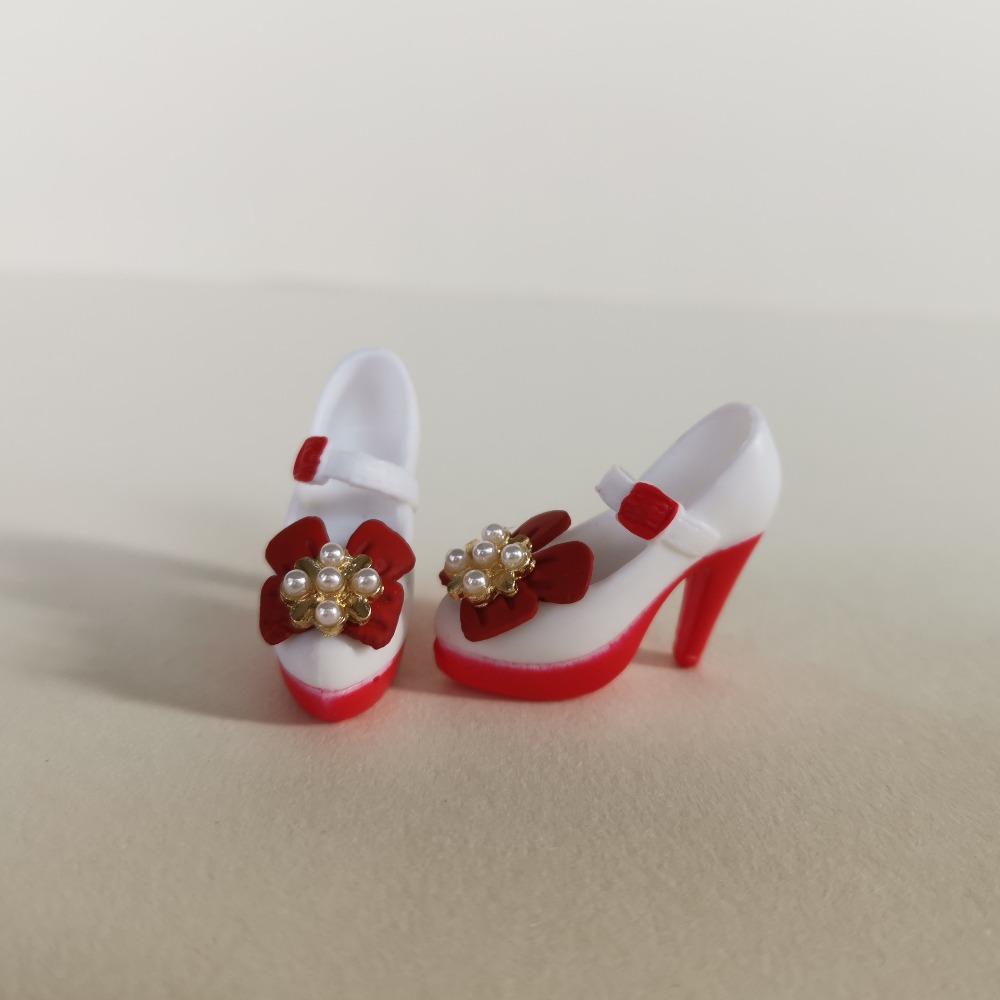 Туфли своими руками на высоком каблуке разноцветные супер модельные туфли новые оригинальные кукольные туфли для кукол 1/6 BJD 30 см