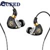 X6 Сабвуфер ушного типа для мобильного телефона Проводные наушники-вкладыши