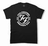 Foo Fighters T-Shirt Tops Tees Men's Women's, Short Sleeve Black Cotton T-Shirt Tops Tees Men's Women's, Size S To 4XL