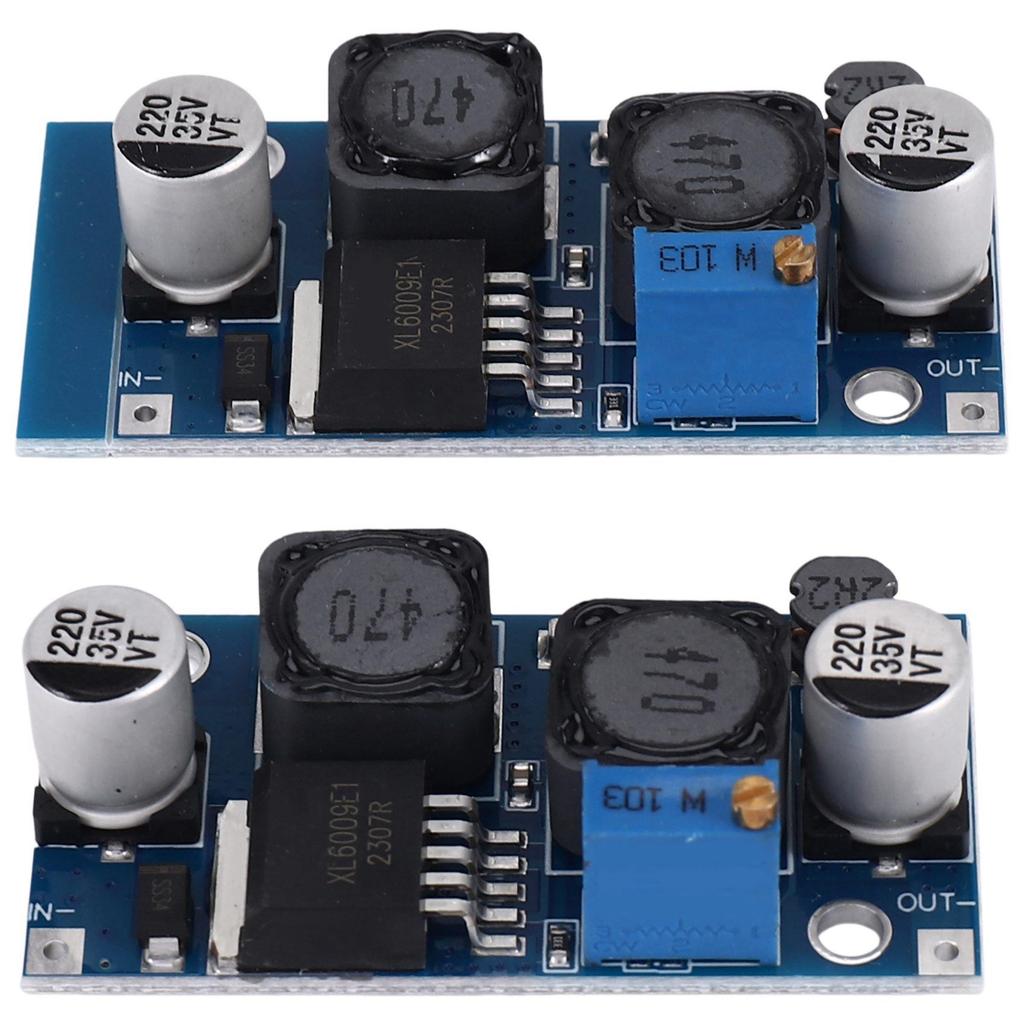 ABBP-6Pcs Adjustable DC-DC Buck Boost Converter Automatic Wide Voltage Regulator XL6009 Voltage Module