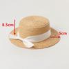 Summer Handmade Raffia Grass Holiday Kids Fedoras Cap Children Leisure Panama Jazz Hat