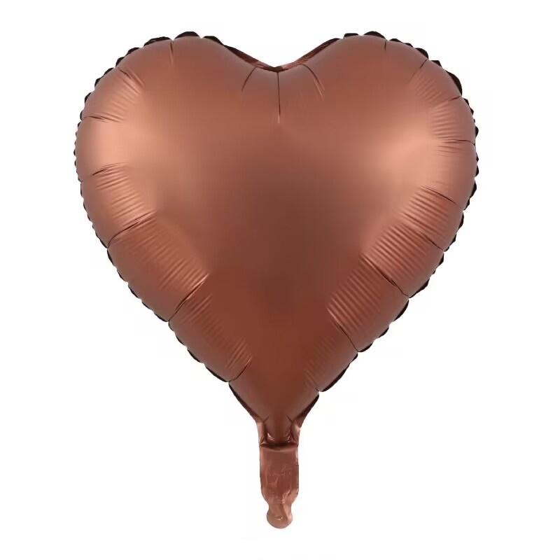 40 Inch 0-9 Digital Balloon Number Aluminum Foil Helium 18 Inch Love Shaped Caramel Cream Birthday Gift Toy Party Decoration