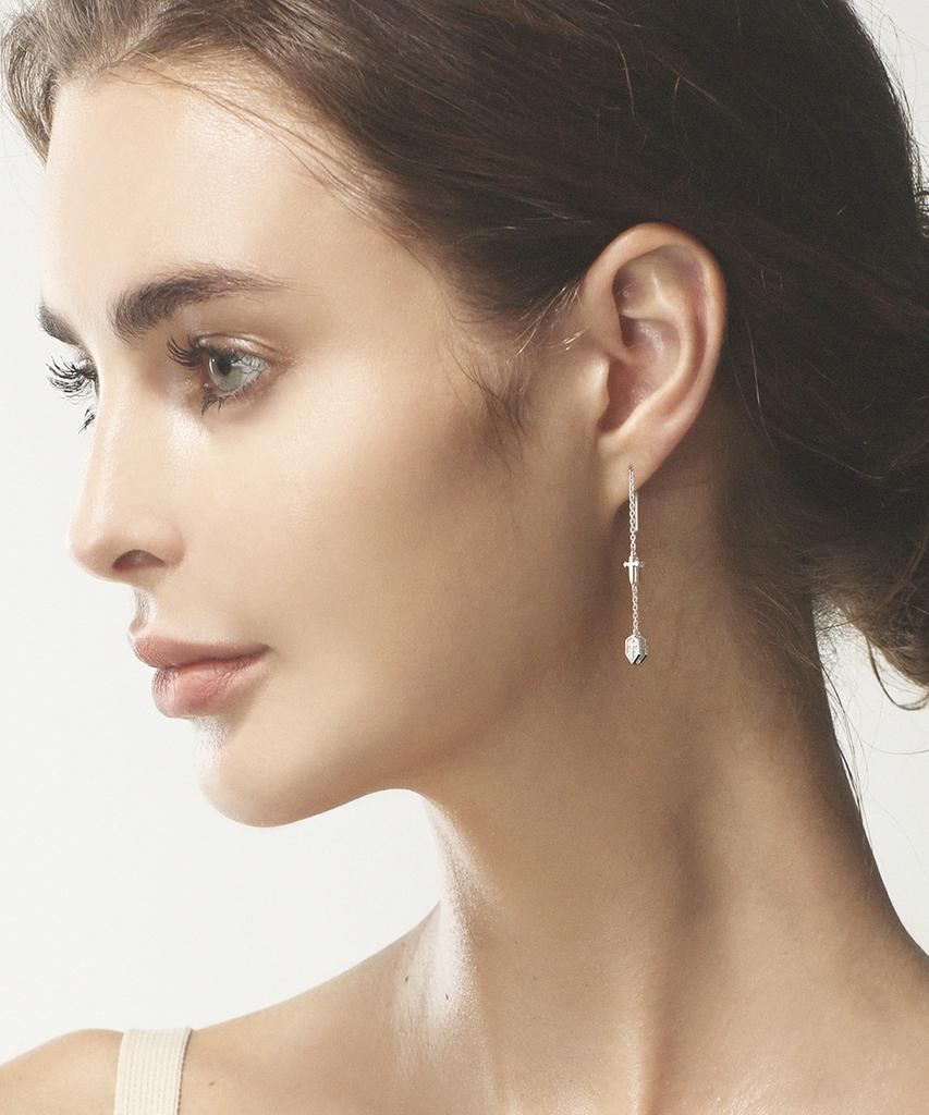 Trencadism David Earrings / 925 Silver / Earrings David_Trm_Dve57Dg