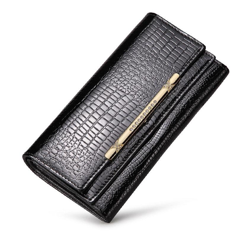 KANGAROO KINGDOM Роскошные женские кошельки из лакированной кожи Высокое качество Дизайнерский брендовый кошелек Леди Модный клатч Повседневные женские кошельки для вечеринок