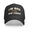 I'm Bob Doing Bob Things, шляпы дальнобойщика, аксессуары, модная шляпа Snapback для женщин унисекс, женский костюм-каскет на все сезоны