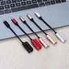 Fast Metal Cable Connector Headphone Jack AUX Splitter Type-C To 3.5mm Adapter 2in1 Audio Convertor