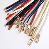 Women Thin Skinny Dress Ladies Dress Cummerbands Braided Belt Pin Buckle Waistband Weave Waist Band