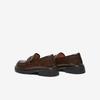 BASTO Leather Women Chunky Heel Single Shoes