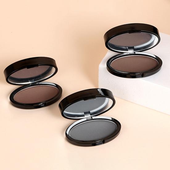 6G Eyebrow Stamp Waterproof Sweatproof Long Lasting Brow Powder 3 Shapes Colors Makeup Brow Stamp for Beginners