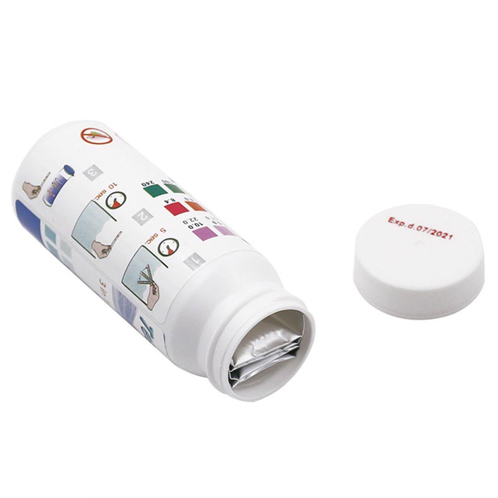 50pcs Swimming Pool Alkalinity Test Strips 3 In 1 Test Paper Water Test