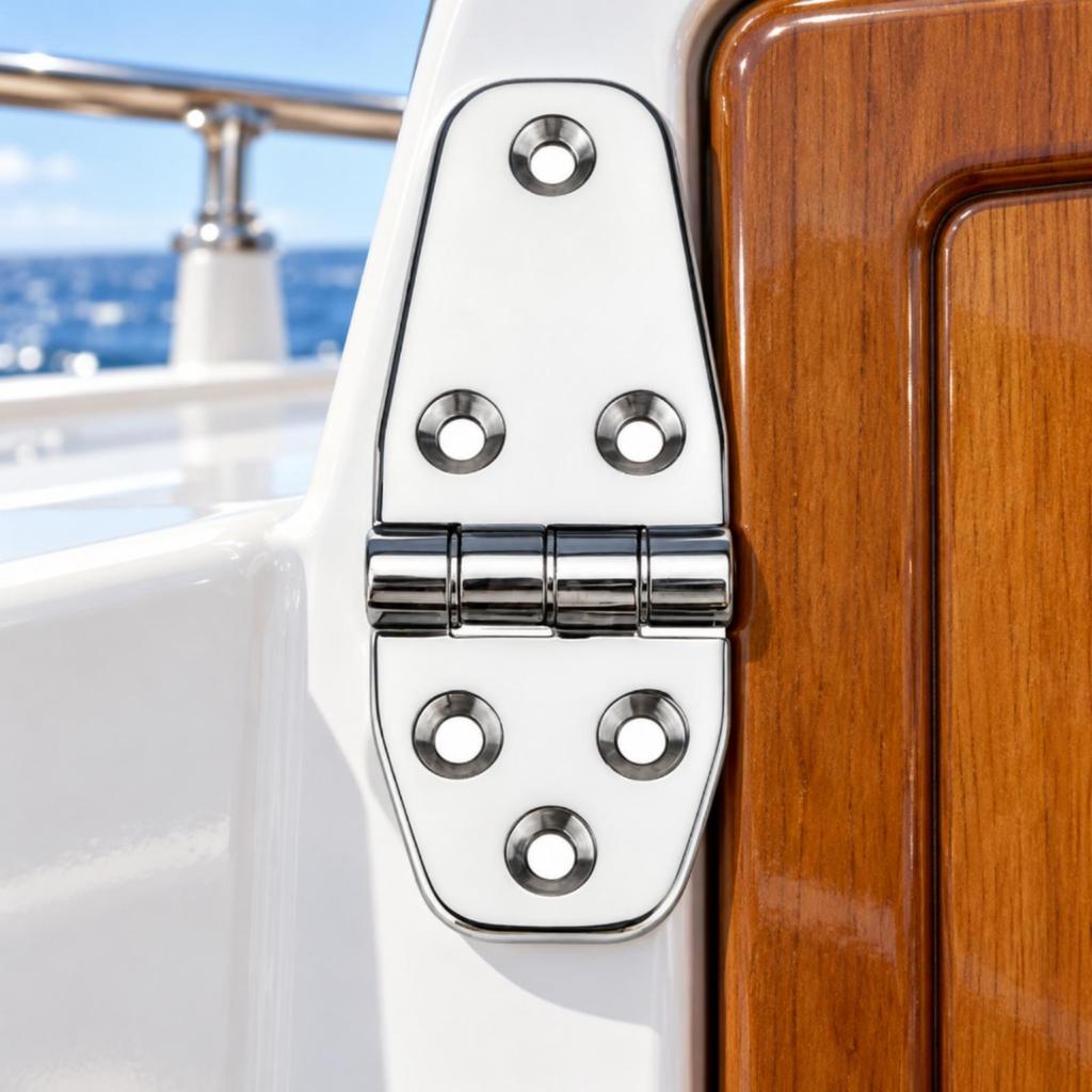 Boat Hinge Quiet HeavyDuty Components for Yachts, Doors, Workshop Projects