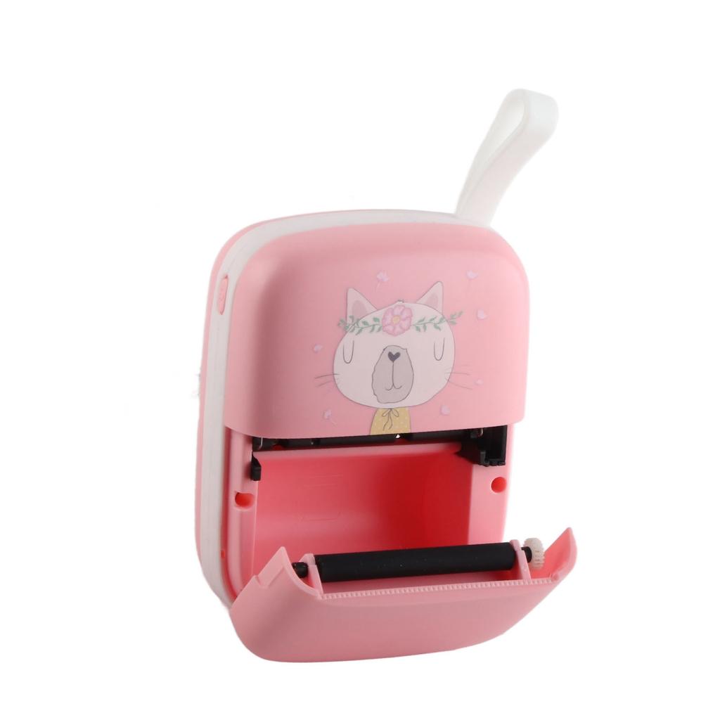 Мини-принтер 200 dpi Bluetooth Многофункциональный карманный термопринтер без чернил для учебы и работы