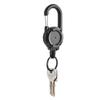 1Pc Wire Rope Sporty Retractable Key Chain Anti-Lost Metal Easy-To-Pull Buckle