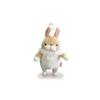 Shinada Global Mochi Series Mochi Rabbit with Standing Ears, Beige (Mini), 7 x 5 x 14 cm, Plush Toy, Rabbit, Animal, MOUS-0088TBE