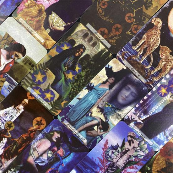 Tarot Cards English Entertainment Easy To Operate Family Gathering Party Energy Oracle Tarot Cards Game for Gift