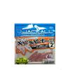JACKALL Worm Millet Binago 2 Inch Super Keimura Clear Red Flake