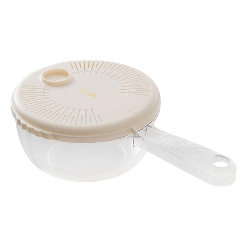 Multifunctional 2 In 1 Plastic Fruit Washing Bowl with Strainer and Integrated Drain Tray for Efficient Kitchen Use