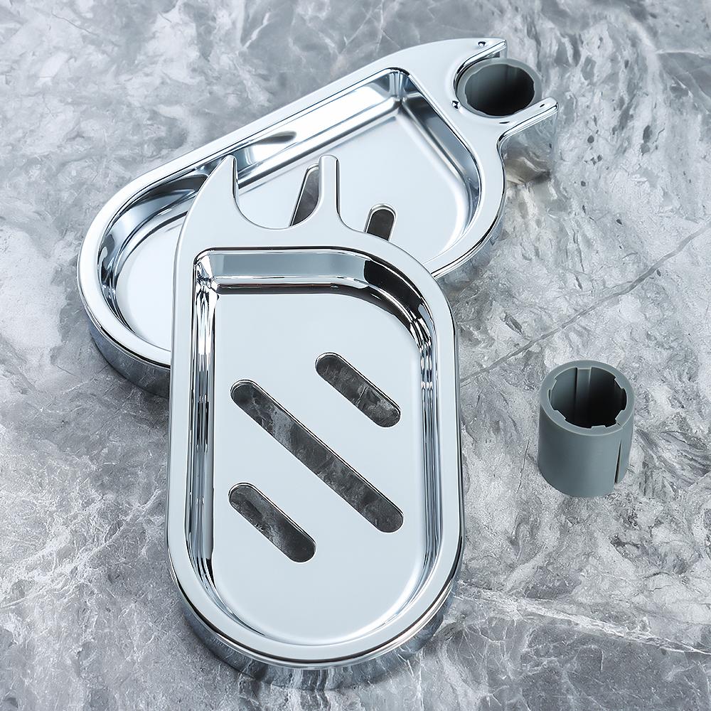 Гаджет Дом Ванна Душ Мыльницы Регулируемая Рейка Скользящие Пластины Держатель для Мыла