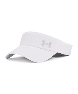 UA LAUNCH VISOR ONESIZE [Under Armor] ISO-CHILL Белый/Белый/Светоотражающий