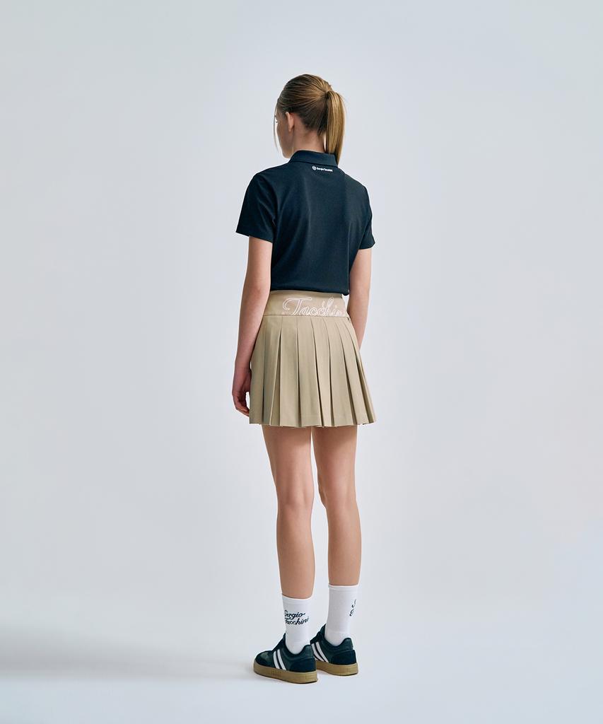 SERGIO TACCHINI Женская плиссированная юбка Tacchini Flying Back (D.Бежевый)
