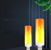 USB-ночник с имитацией пламени - динамическая свеча и мини-светильник у кровати