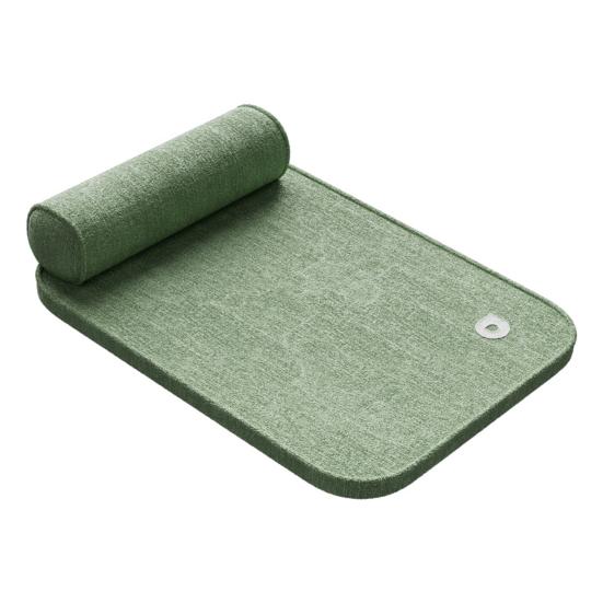 Большая лежанка для собаки, противоскользящий ортопедический коврик для питомца со съемным моющимся чехлом, подушка для сна щенка с поддержкой шеи для пола, для маленьких, средних и больших собак