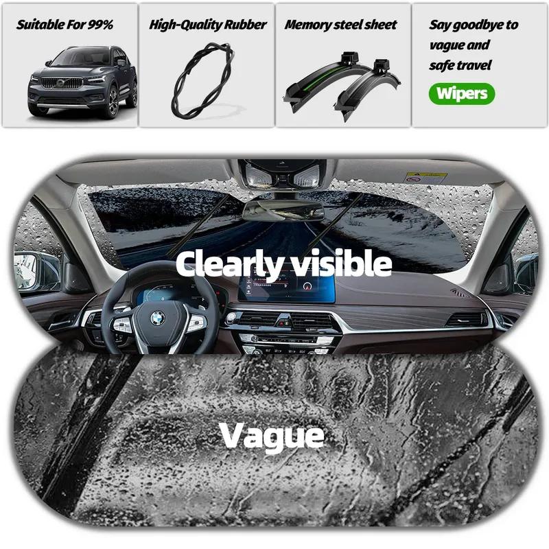For Chrysler Pacifica 2003-2023 2pcs Front Windshield Wiper Blades 2005 2007 2015 2018 2019 2021 Windscreen Window Accessories