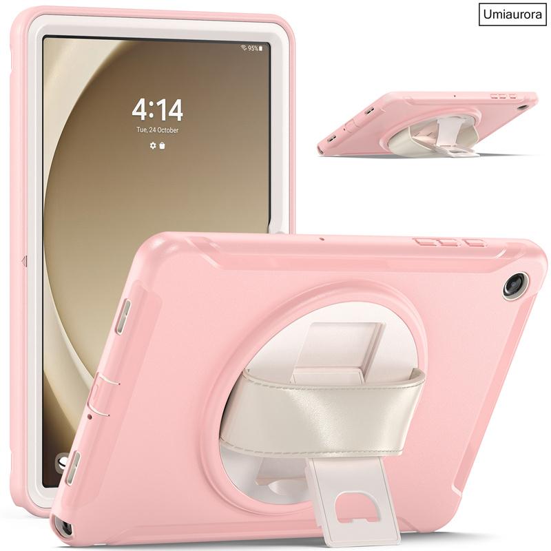 Для Samsung Tab A A7 A8 A9+ A11 Plus 11 дюймов SM-X230 X210 X200 S6 Lite 10.4" Ударопрочный чехол для планшета Ручной ремешок Подставка Бронированный Funda
