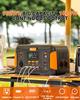 Портативная электростанция Flashfish J1000plus 1000 Вт 932 Вт Большая емкость 12 многофункциональных выходных портов