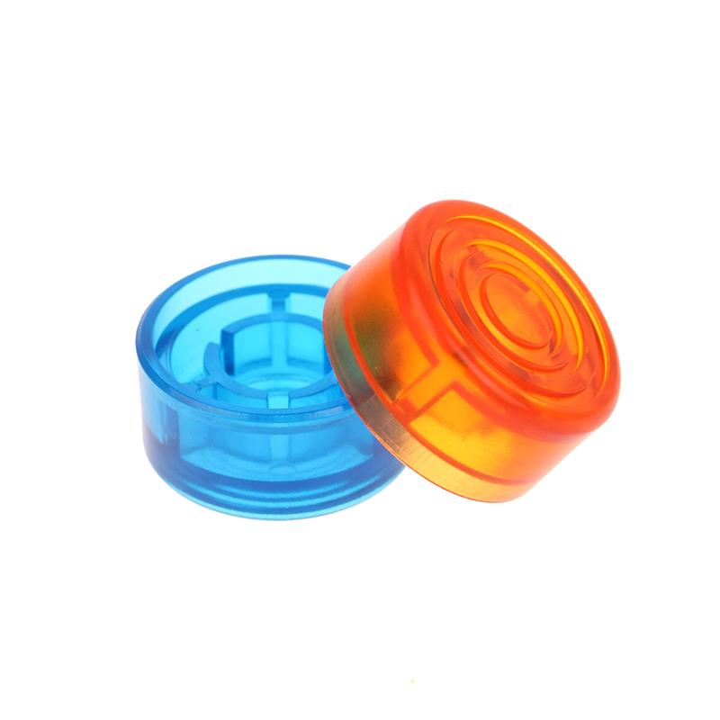 5 шт. Колпачки для ножных переключателей педалей гитарных эффектов, Ручки, Пластиковые бамперы, Защита ножного переключателя, Аксессуары