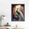 DIY Diamond Painting Cross Stitch Gorgeous Peacock Living Room Entrance Full of Diamonds Decorative Painting